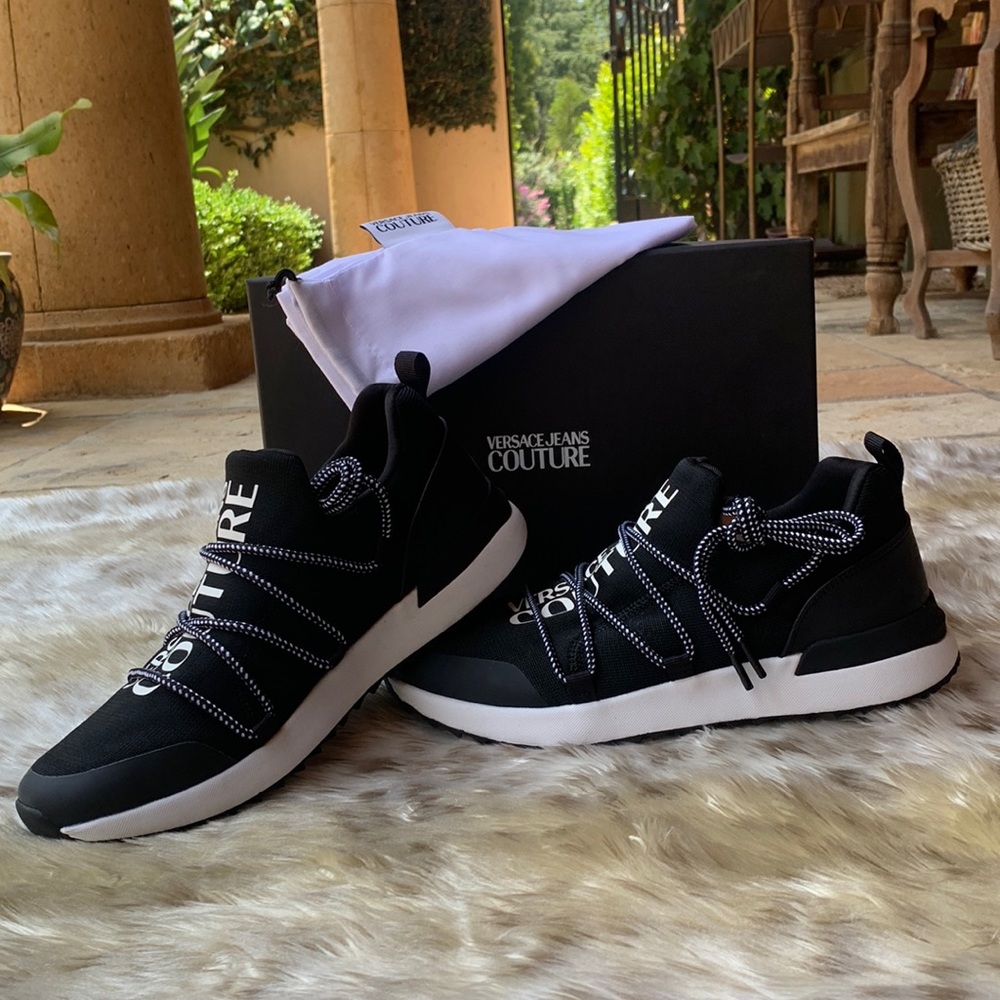 Versace Couture Black Women’s Sneakers